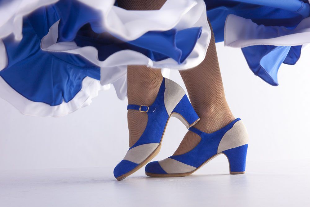 Zapatos de flamenco profesionales Iria
