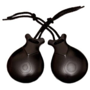 Castañuelas profesionales de tela prensada
