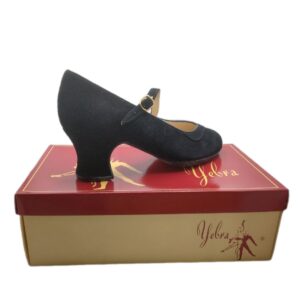 Zapatos de flamenco profesionales Raquel ante carrete