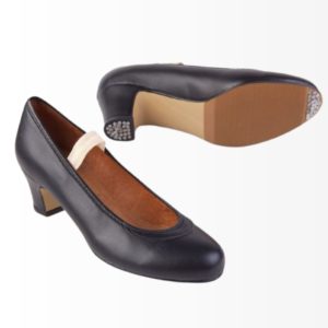 Zapatos de flamenco semiprofesionales con elástico