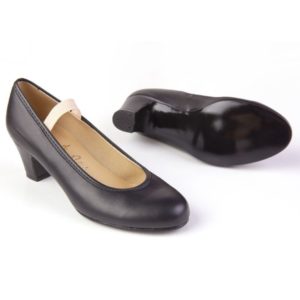 Zapatos de flamenco de iniciación con elástico