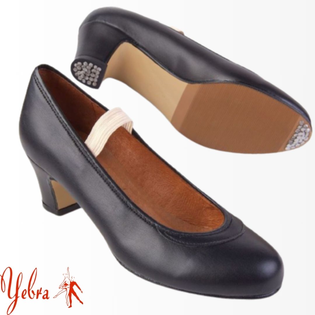 Zapatos de flamenco semiprofesionales con elástico (33 al 41)