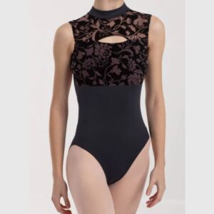 Maillot de baile sin mangas. Color visón. Modelo Bella.